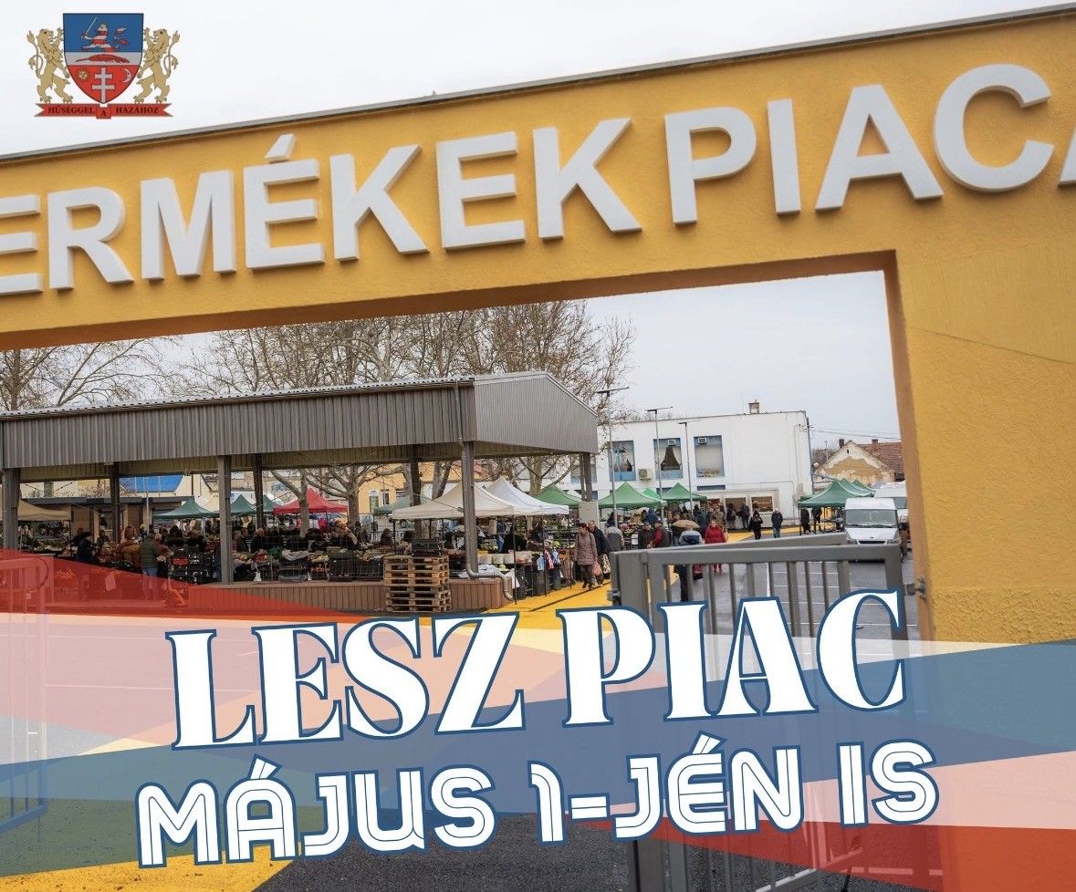 Lesz piac május 1-jén is!