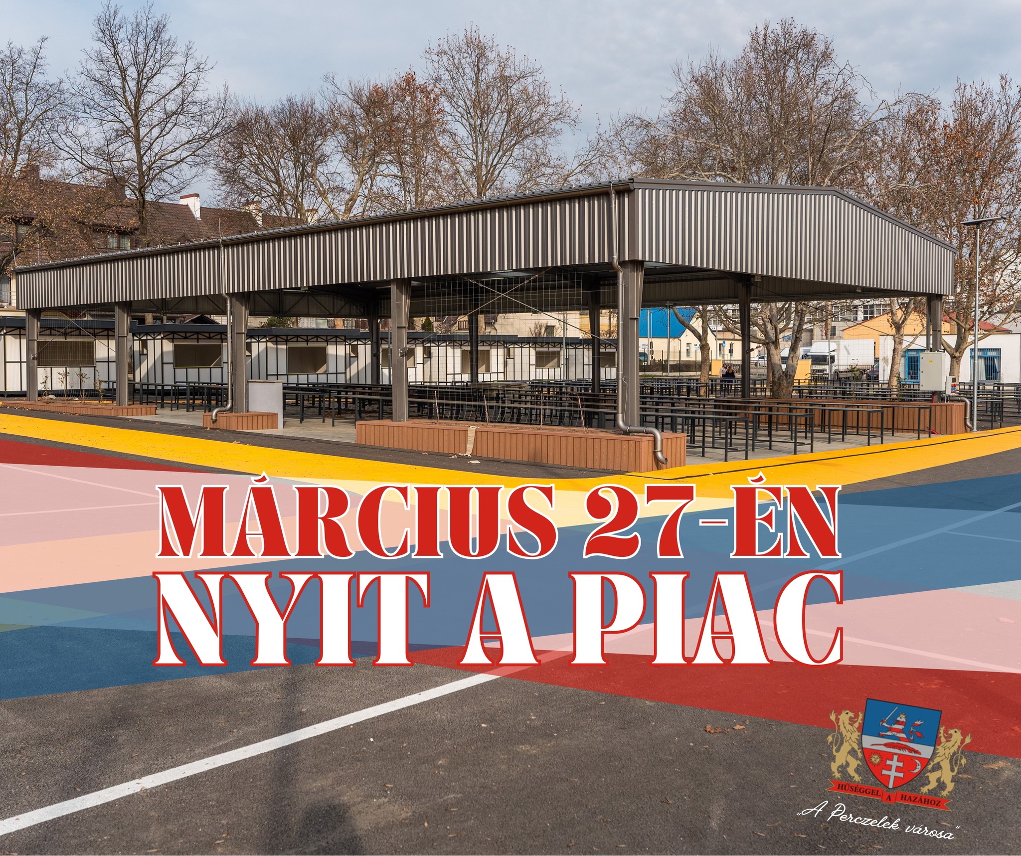 Március 27-én, már a felújított helyen nyit a Városi Piac!